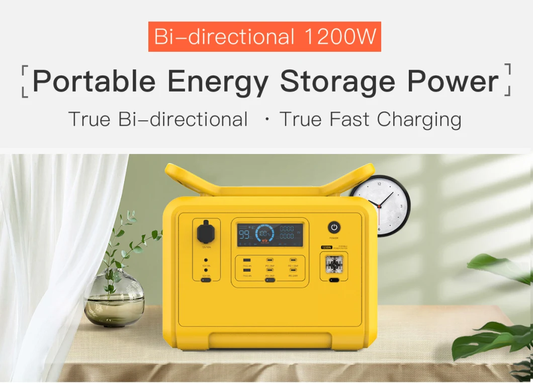 Best New Energy All Power 100W 500W 1200W Outdoor Solar Rechargeable Emergency Camping Power Bank 1000W 1008wh Home Charging Backup Portable Power Station